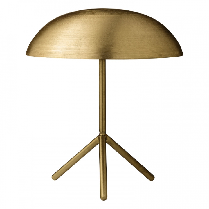 Tischlampe - Gebürstetes Gold