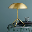Tischlampe - Gebürstetes Gold