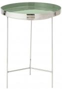 Beistelltisch \'Sola\' - Silber / Grün