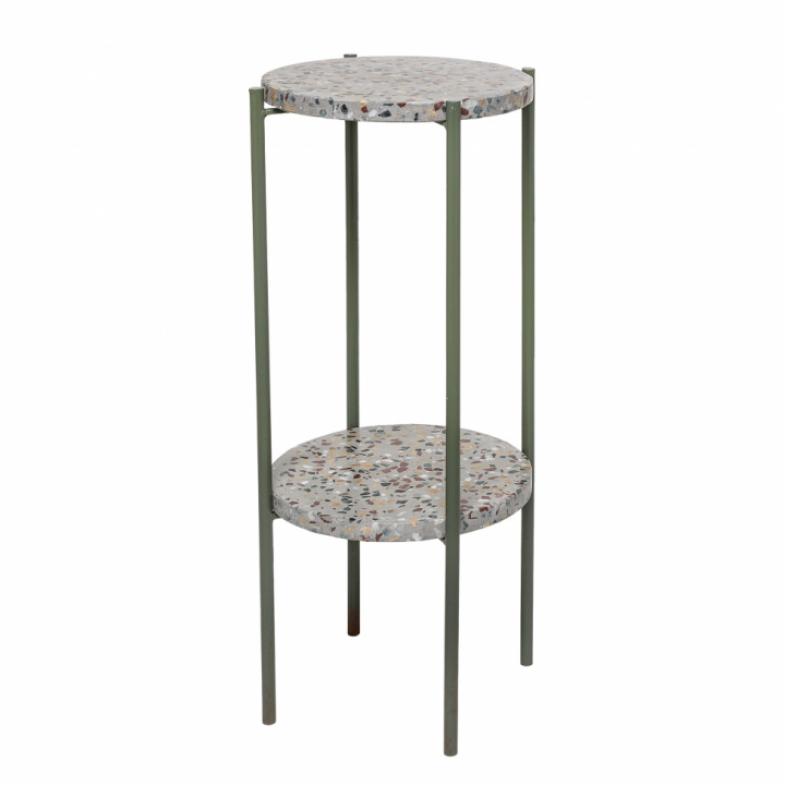 Beistelltisch 'Erde' - Grün / Terrazzo