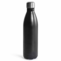 Stahlflasche \'75 cl \'- Schwarz