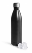 Stahlflasche \'75 cl \'- Schwarz