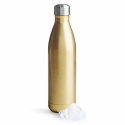 Stahlflasche \'75 cl \'- Gold