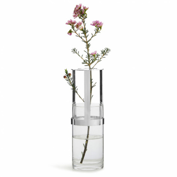 Vase \'Hold\' Small - Silber