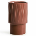 Latte-Becher \'Coffee & More\' - Terrakotta / Braun