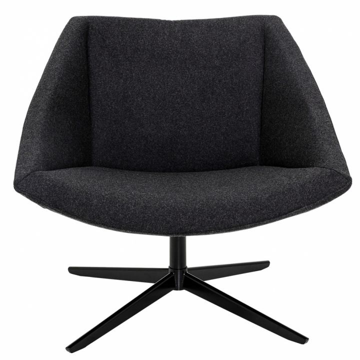 Sessel 'Elegant' - Schwarz / Samt - Bloomingville