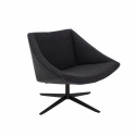 Sessel Elegant - Schwarz / Samt