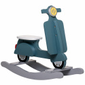 Schaukelpferd \'Scooter\' - Blau / Holz