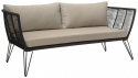 Sofa \'Mundo\' - Schwarz/Beige