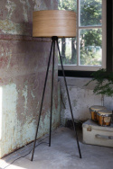 Stehlampe \'Woodland\' - Schwarz/Natur