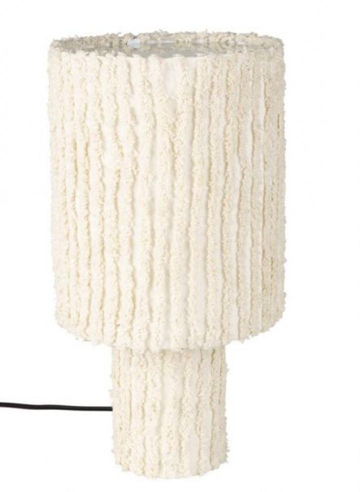 Tischlampe 'Arjun' - Beige 