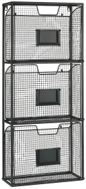 Wandaufbewahrung \'Net\' - Metall