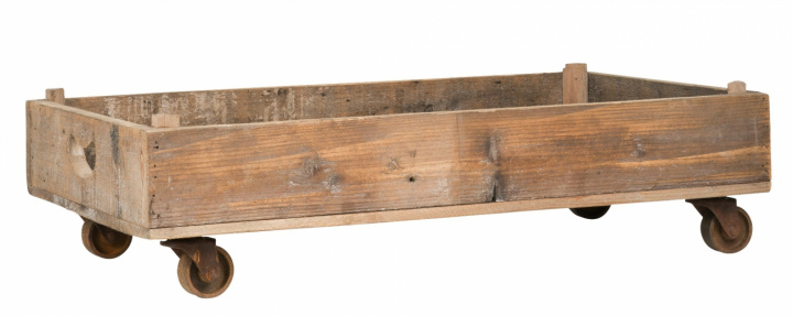 Unterlegscheibe auf Rädern - Vintage / Holz - Ib Laursen