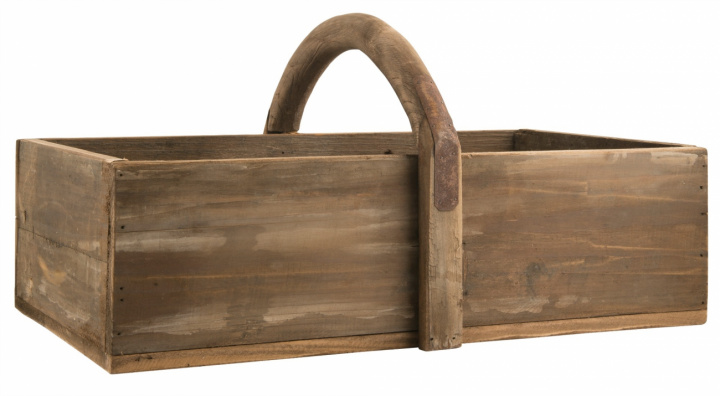 Korb mit Henkel - Vintage / Holz in der Gruppe bei Reforma (5250-14)
