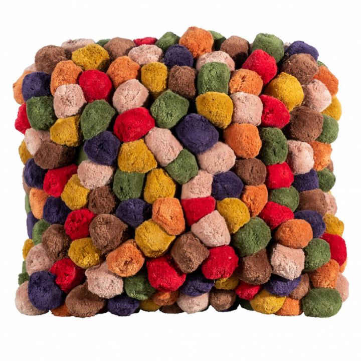 Kissen 'Pom Pom' - Multi