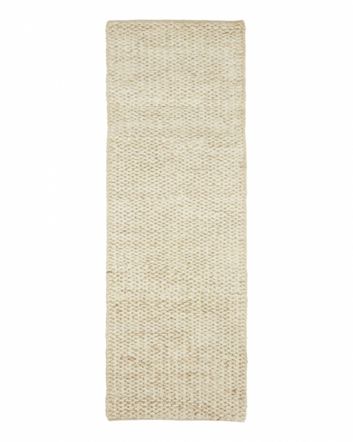 Teppich \'Sigrid\' 180x60 - Schnee in der Gruppe Einrichtung / Teppiche / Juteteppiche bei Reforma (557810021)