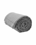 Gepolsterte Tagesdecke \'Magnhild\' 280x160 - Rock