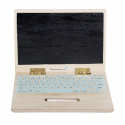 Spielzeugcomputer Natur / Blau