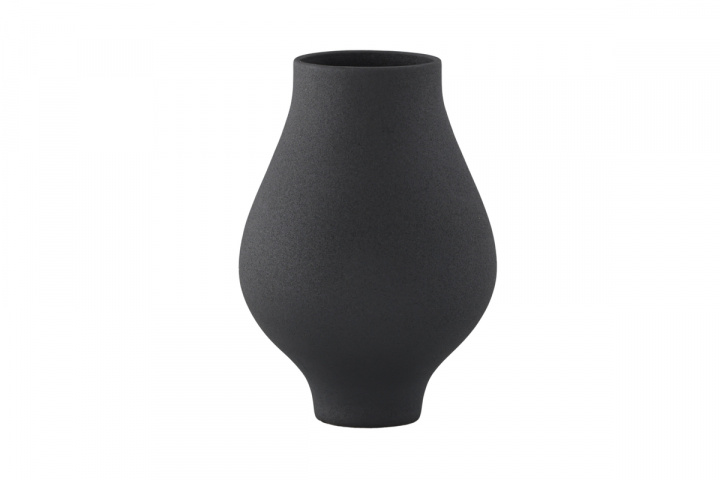 Vase \'Santander\' 24 cm - Schwarz in der Gruppe DEKORATION / Dekoration / Vasen bei Reforma (58163-100)