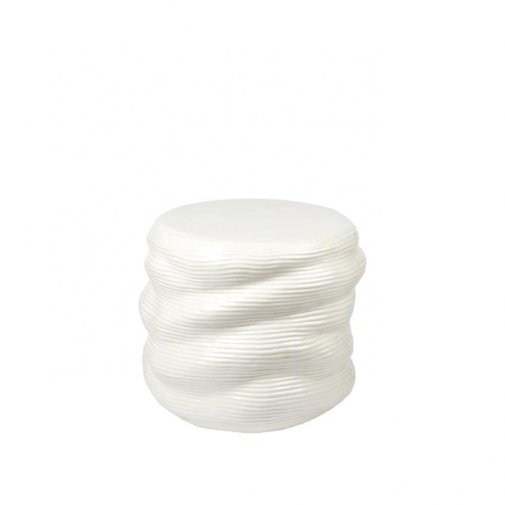 Beistelltisch \'Earthenware\' ca. 44cm - Weiß in der Gruppe Möbel / Tische / Beistelltisch bei Reforma (59000003)