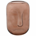 Vase \'Visage Braun\'