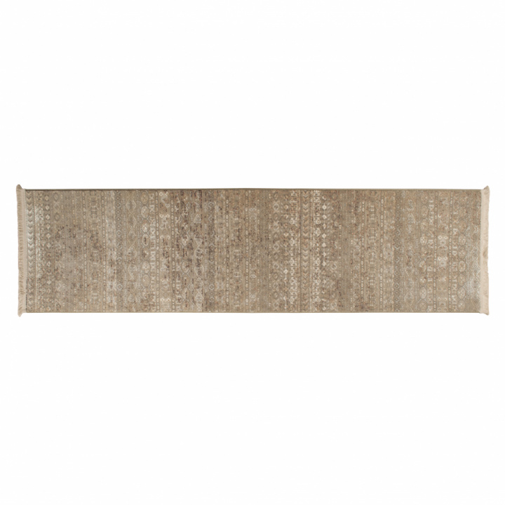 Teppich 'Shisa' 67x245 - Wald / Beige