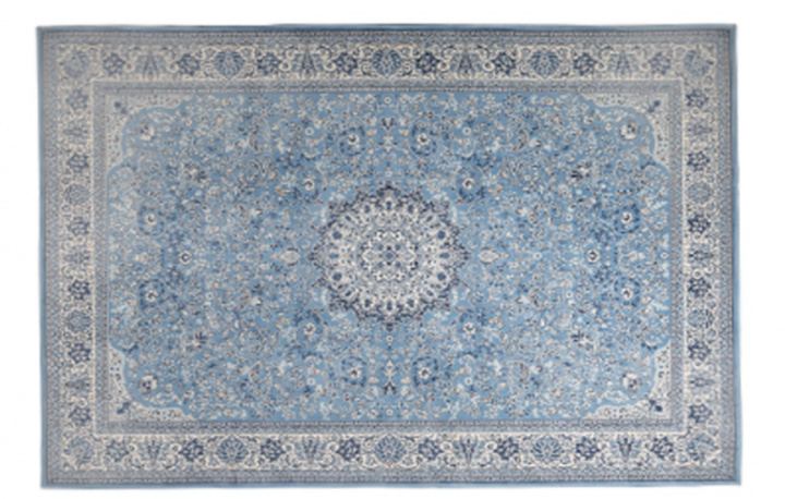 Teppich 'Milkmaid' 200x300 - Blau - Rein