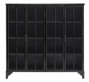 Schrank \'Downtown Black\' 2 - Schwarz