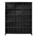 Schrank \'Downtown Black\' 5 - Schwarz