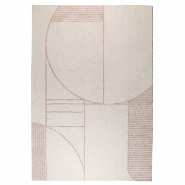 Teppich 'Bliss' 160X230cm - Natur/Pink