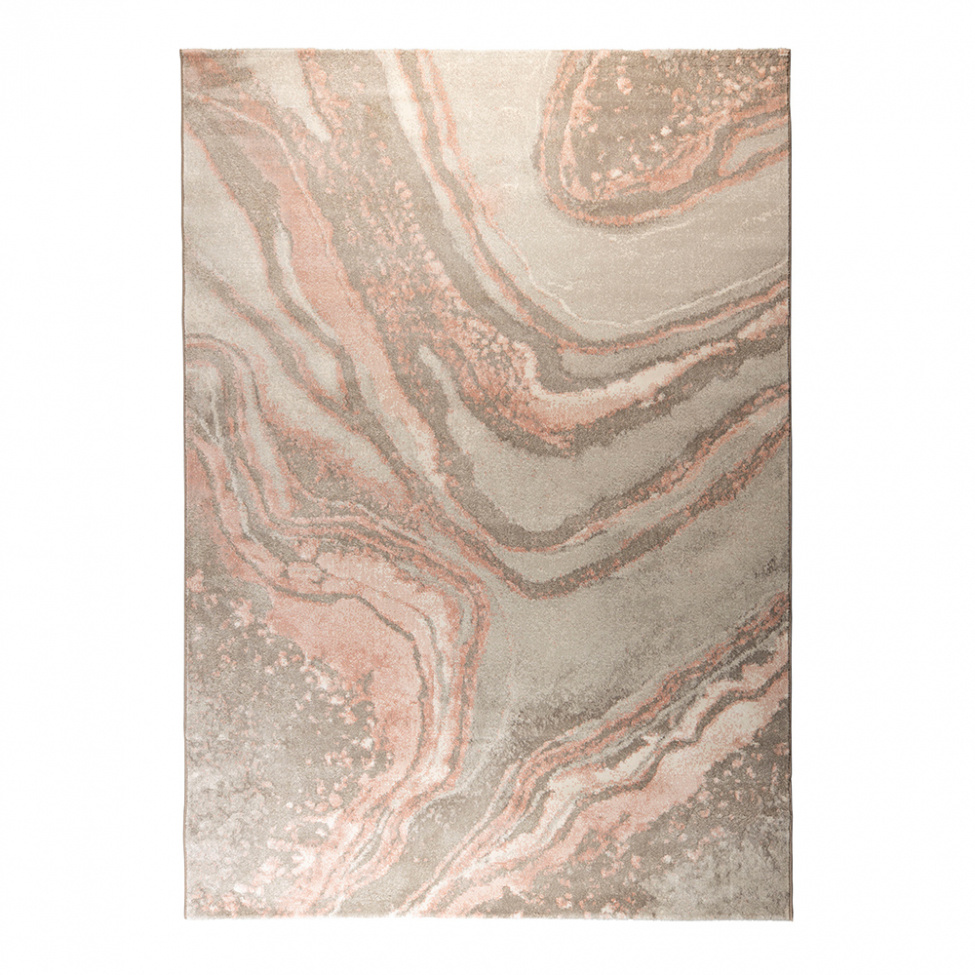Teppich \'Sun\' 160x239 Grau / Rosa