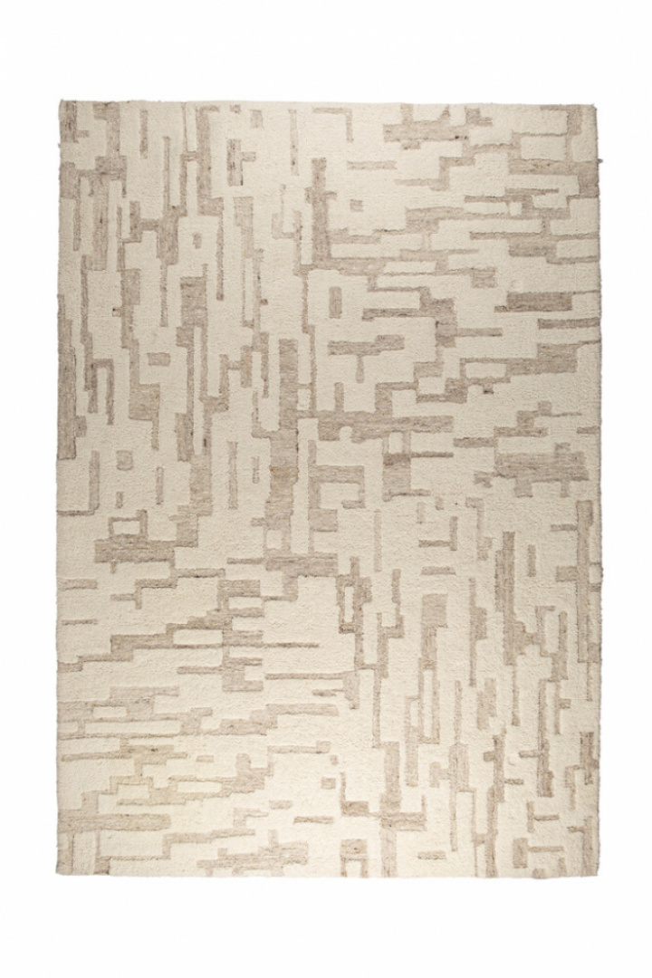 Matta \'Hills\' 160x230 cm - Beige in der Gruppe DEKORATION / Teppiche / Wolle & getuftete Teppiche bei Reforma (6100138)
