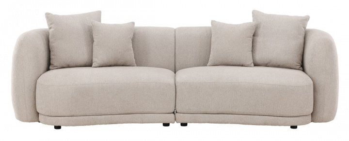 Sofa \'Thira\' - Beige in der Gruppe Möbel / Sofas / 3-sitzer sofas bei Reforma (61233-112)