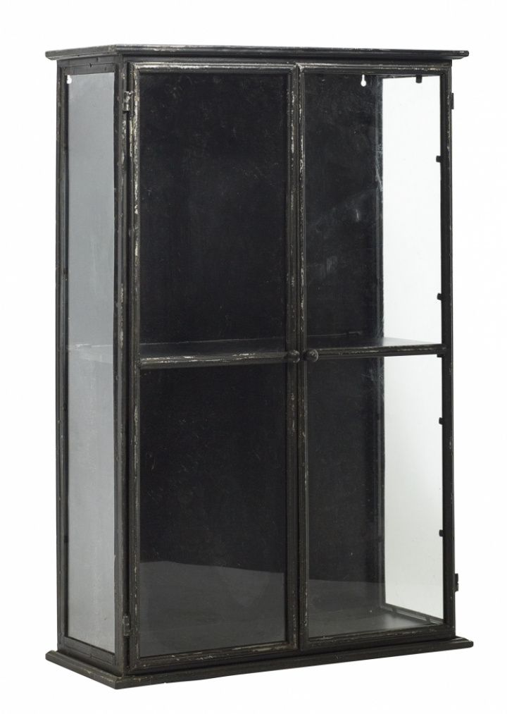 Wandschrank \'Downtown\' - Schwarz in der Gruppe Möbel / Regale & Aufbewahrung / Wandregale bei Reforma (6131)