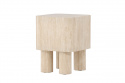 Beistelltisch \'Tusa\' 40x40cm - Beige