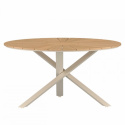 Esstisch \'Mexico\' rund 140 cm - Natur