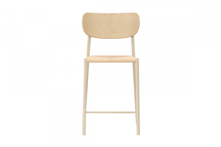 Barhocker \'Polly\' - Natur/Beige in der Gruppe Möbel / Stühle und Polstermöbel / Barhocker & Barstühle bei Reforma (61933-170)