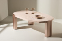Couchtisch \'Kres\' 125x71cm - Rosa