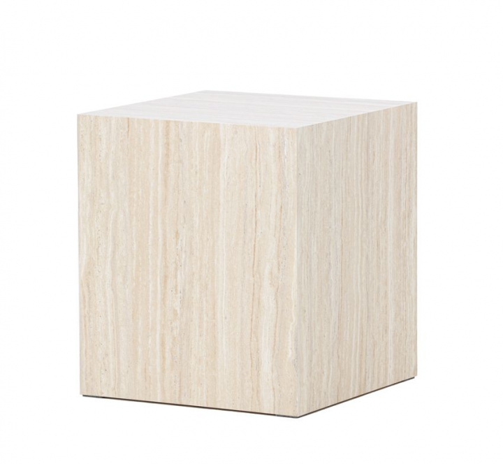 Couchtisch \'Myrsjö\' 40x40cm - Beige in der Gruppe Möbel / Tische / Couchtisch bei Reforma (62054-112)