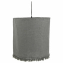 Deckenleuchte \'Leinen\' Ø 45 - Grau