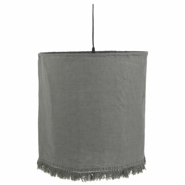 Plafondlamp 'Linnen' Ø 45 - Grijs