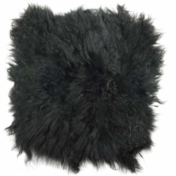 Sitz einfarbig - Schaffell Schwarz in der Gruppe Einrichtung / Textilien bei Reforma (6489-24)