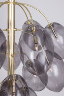 Deckenleuchte \'Drops\' - Messing / Grau