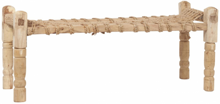 Bank - Holz / Jute - Ib Laursen
