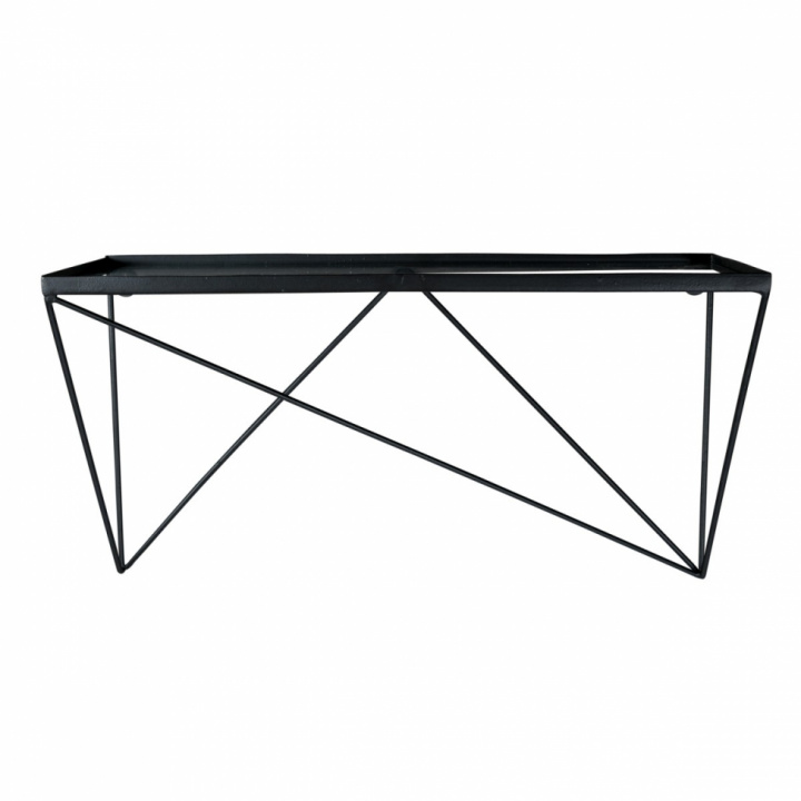 Wandregal 'Alexis' - Schwarz - ByOn