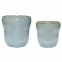 Blumentopf 2 Stück - Blau -
