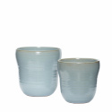 Blumentopf 2 Stück - Blau -