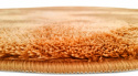 Runder Teppich \'Aranga Super Soft\' 200cm – Orange