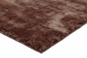Hochflorteppich \'Aranga Super Soft\' 80x180cm - Dunkelbraun