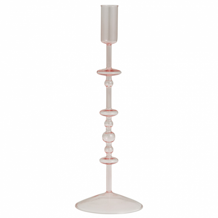 Kerzenhalter 'CHIROS' - Hellrosa L.